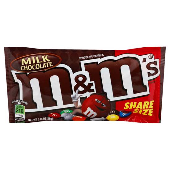 Order M&M's Plain King Size 3.14oz food online from Casey store, Sycamore on bringmethat.com