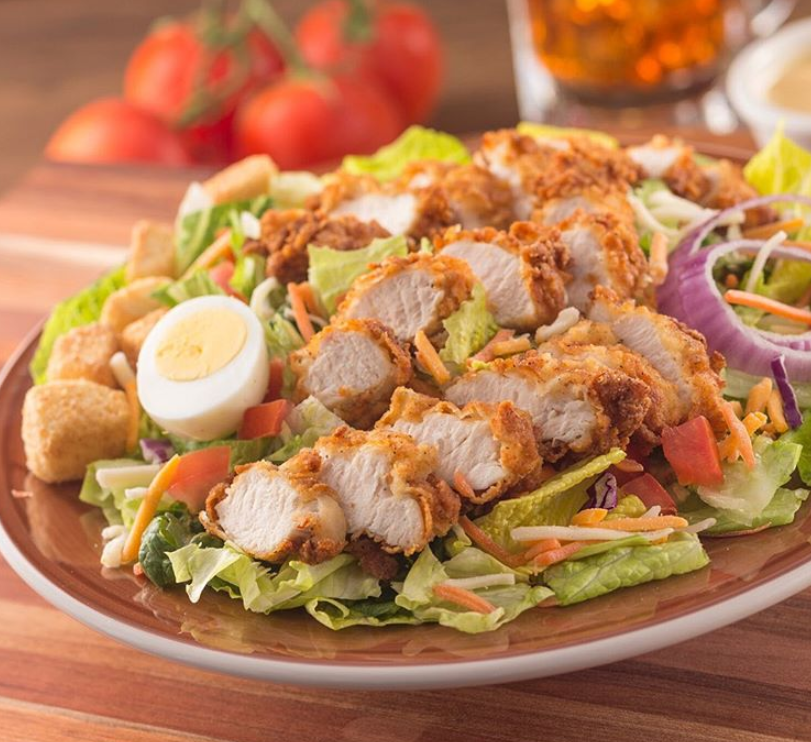Order Fried Chicken Salad food online from Colton's Steakhouse store, Jefferson City on bringmethat.com