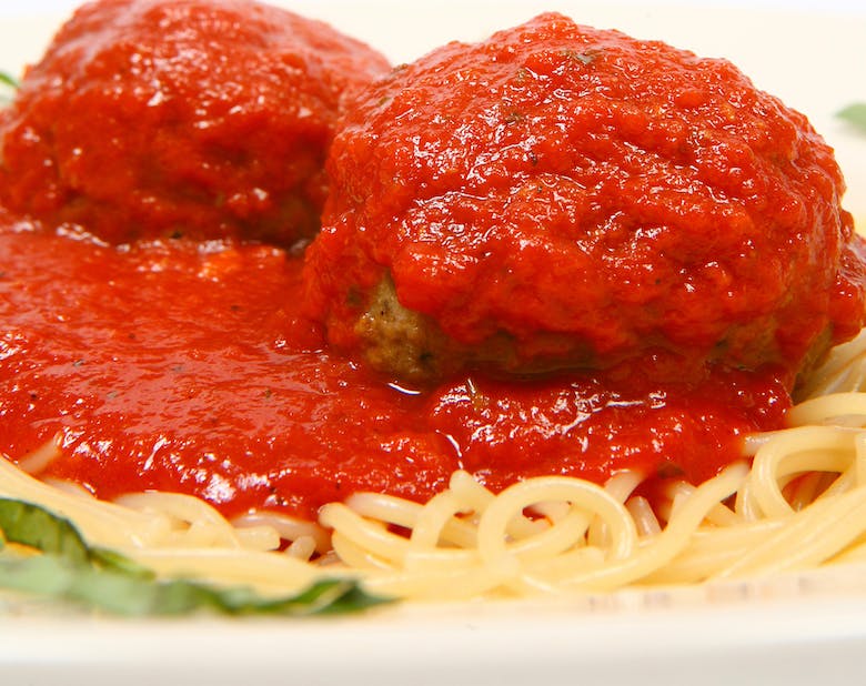 Order Pasta with 1 Meatball - Pasta food online from Napoli Pizza & Pasta store, Houston on bringmethat.com