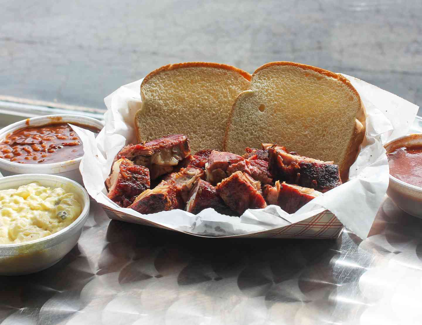 Order Rib Tips Dinner food online from Kansas City Barbecue Pit store, Decatur on bringmethat.com