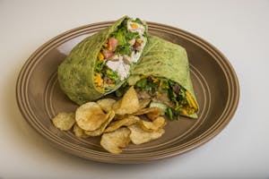 Order Chicken Bacon Ranch Wrap food online from Idk? Cafe + Catering store, Rogers on bringmethat.com