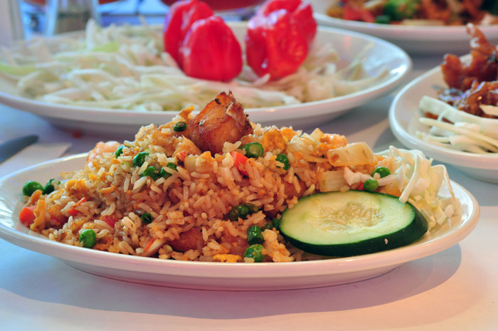 Order Seafood Fried Rice food online from Nest Restaurant & Bar store, Richmond Hill on bringmethat.com