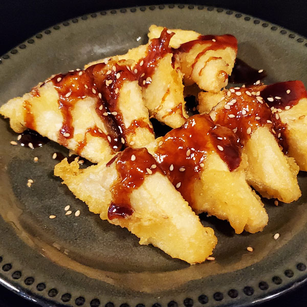 Order Deep Fried Tofu (appetizer) food online from Ichiban Sushi & Bar store, Canyon Country on bringmethat.com