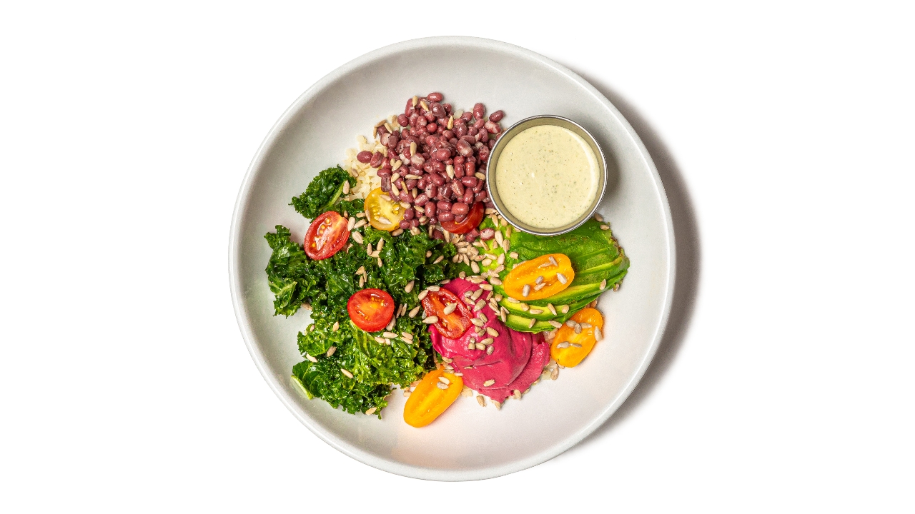 Order cali bowl (gf,v) (1000 cal) food online from The Naked Bird store, New York on bringmethat.com