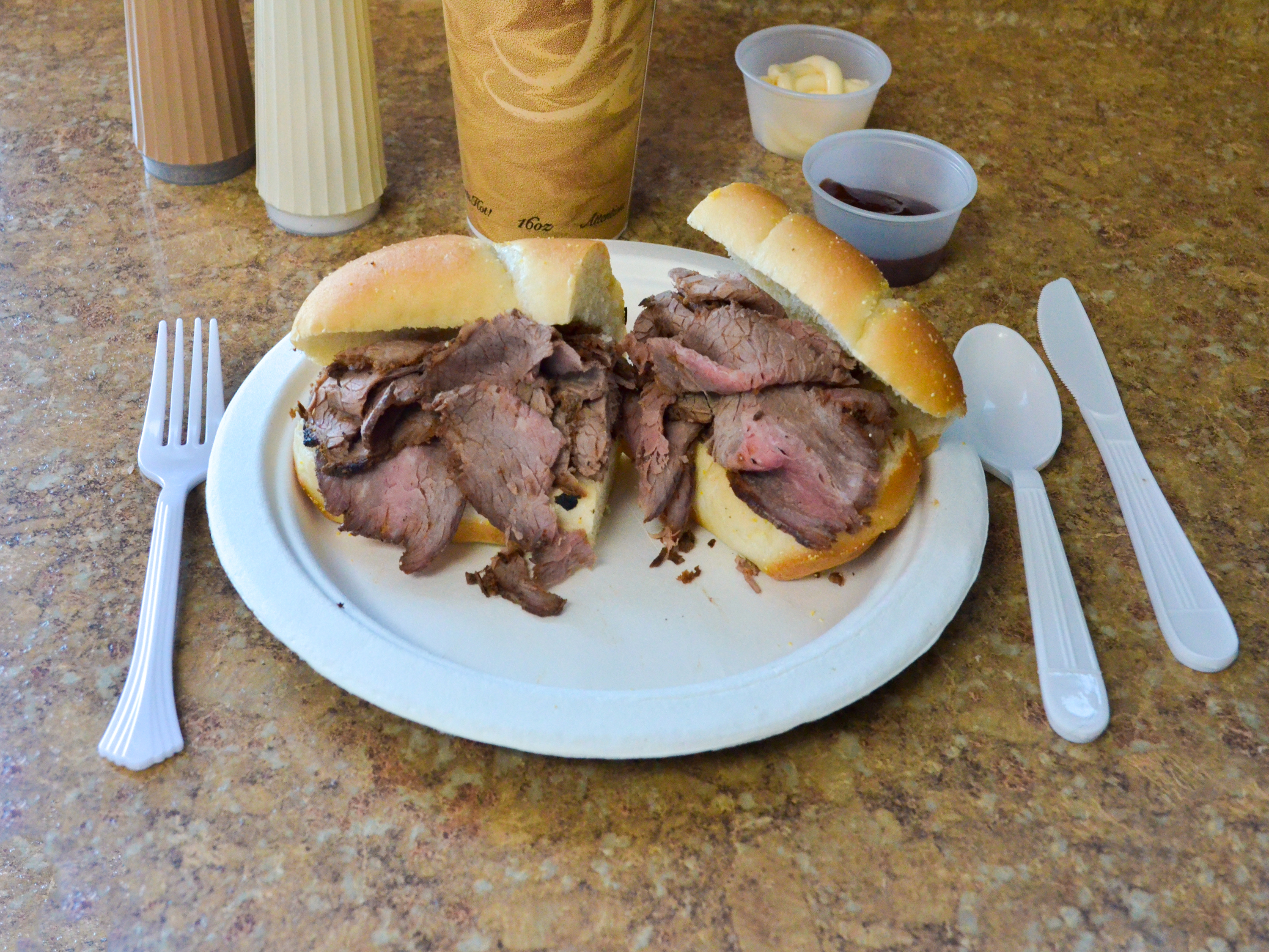 Order Tri Tip Sandwich food online from Carol Market And Deli store, Newcastle on bringmethat.com