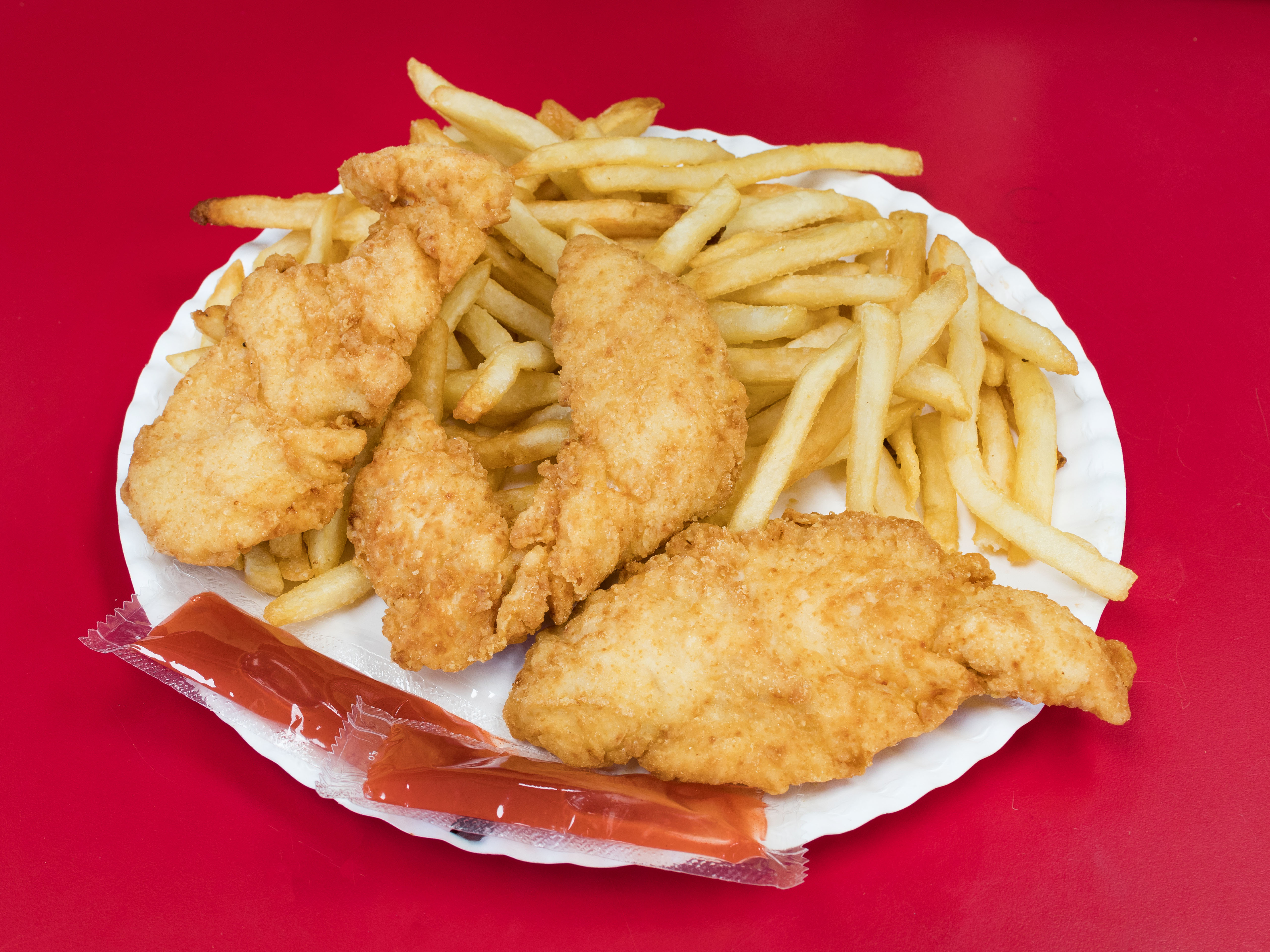 Order Chicken Tenders with Fries food online from Crown Fried Chicken store, Allentown on bringmethat.com