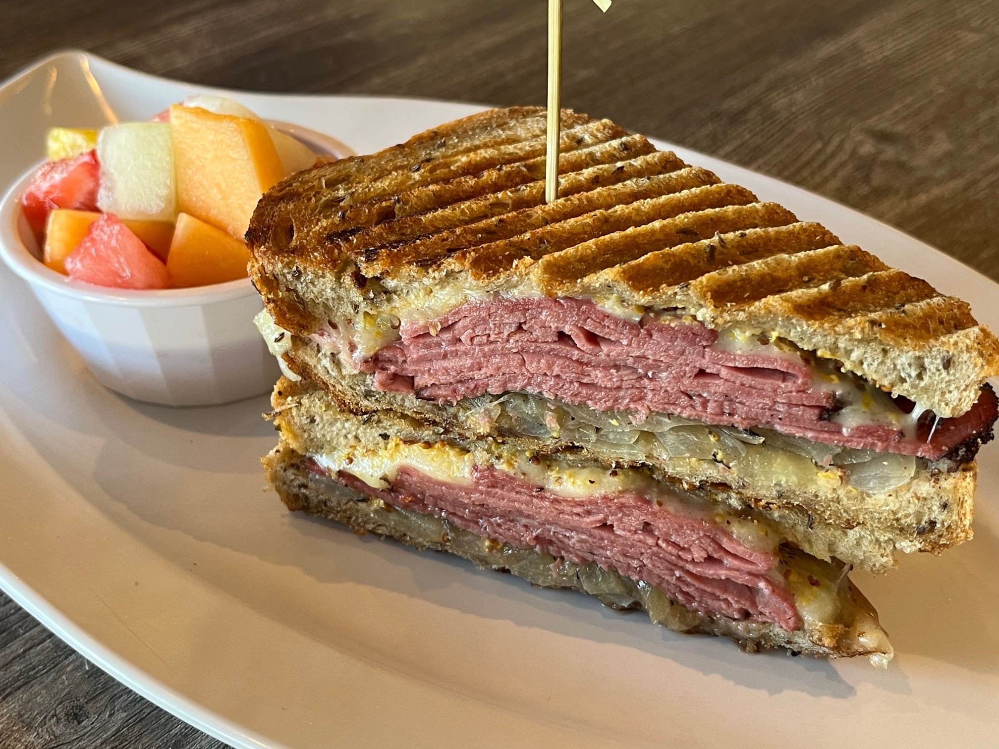 Order The Reuben-ish food online from Cafe Rose Express store, Costa Mesa on bringmethat.com