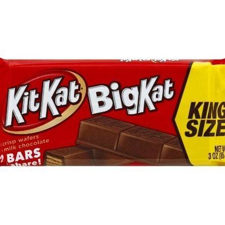 Order Kit Kat Milk Chocolate Candy Bar King Size (3 oz) food online from 7-Eleven By Reef store, Marietta on bringmethat.com