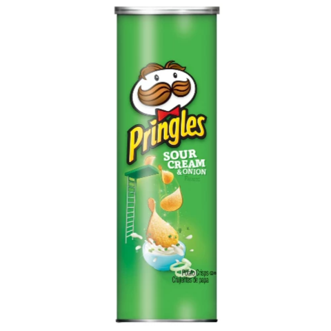 Order Pringles Sour Cream & Onion 5.5oz food online from 7-Eleven store, Mint Hill on bringmethat.com