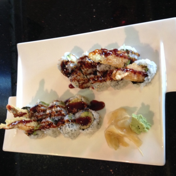 Order 23. Shrimp Tempura Roll food online from Kura Thai And Sushi store, Vineland on bringmethat.com