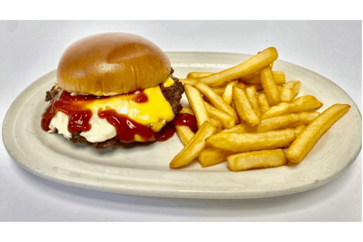 Order American Crush Burger food online from Friendlys store, Avon on bringmethat.com