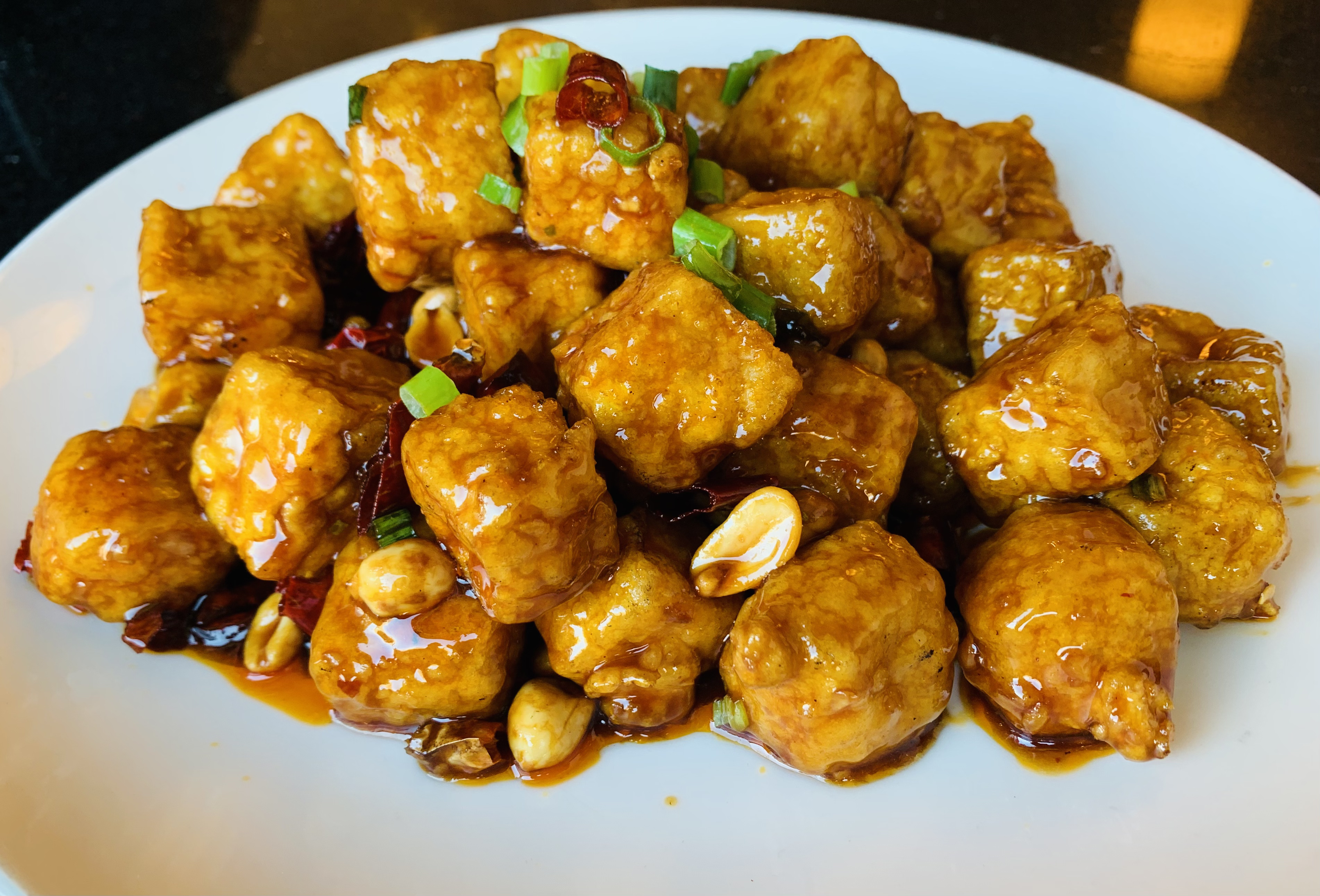 Order Kung Pao Fried Tofu food online from The Bund store, Forest Hills on bringmethat.com