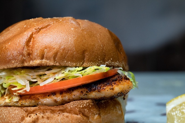 Order Cajun Fish Burger food online from 30 Burgers store, Somerville on bringmethat.com