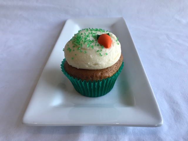 Order Carrot Cupcake food online from The Sweet Spot Bakery store, Fort Worth on bringmethat.com