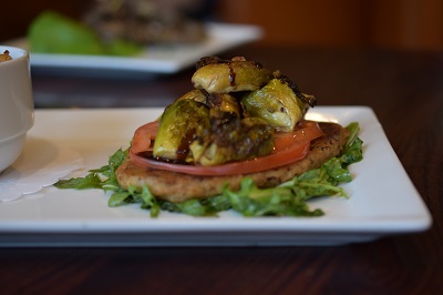 Order Brussels Sprouts Turkey Burger food online from Maggie Mcfly's store, Southbury on bringmethat.com