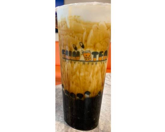 Order Premium Black Sugar Latte  food online from Fun Boba Tea store, Louisville on bringmethat.com