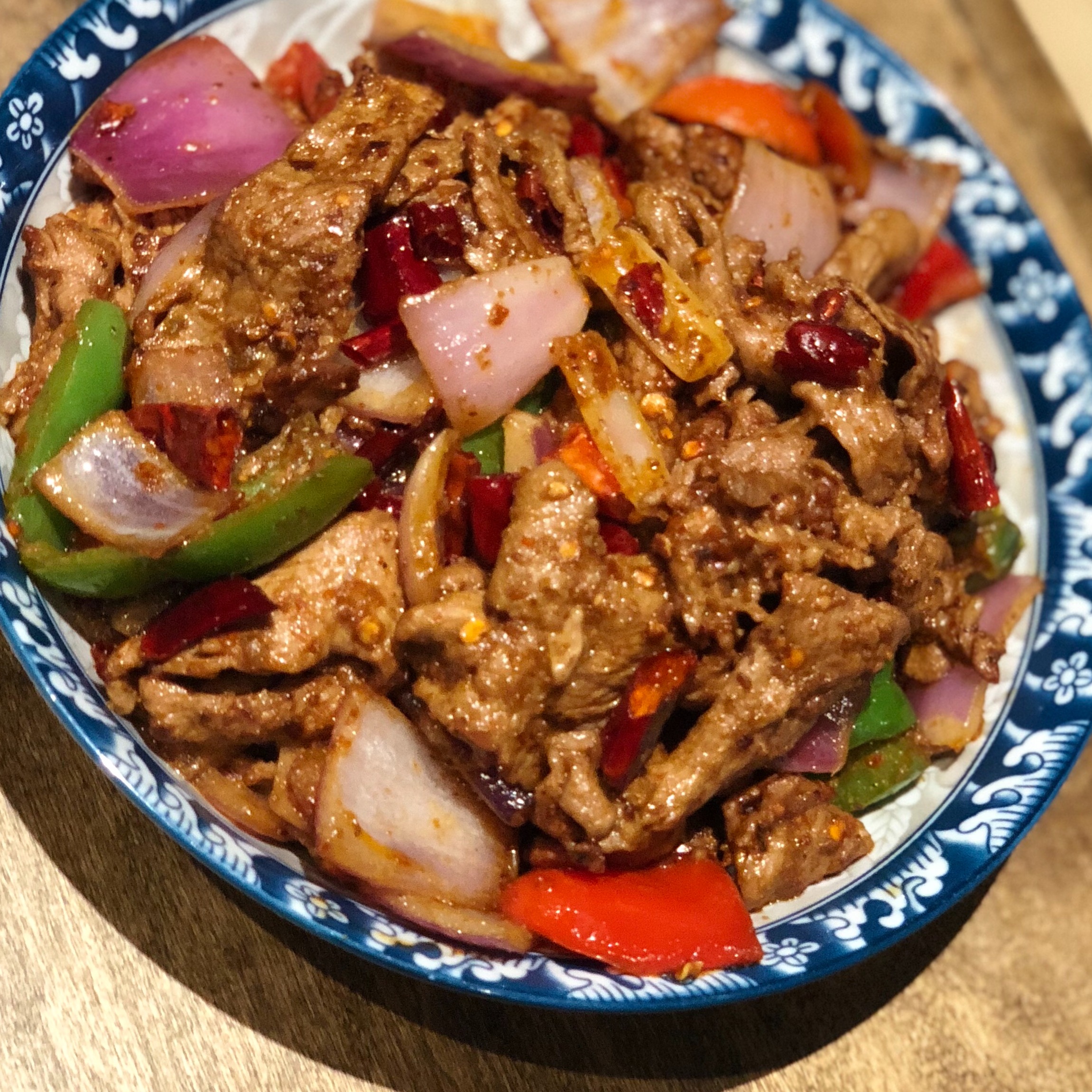Order Stir Fried Cumin Lamb food online from Little Alley store, New York on bringmethat.com