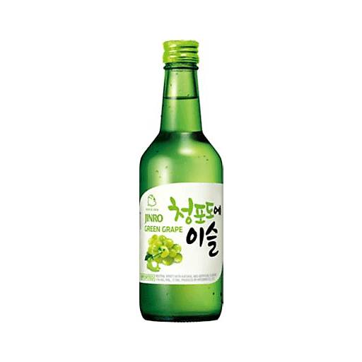 Order Jinro Chamisul Green Grape Soju (375 ML) 129521 food online from BevMo! store, Riverbank on bringmethat.com