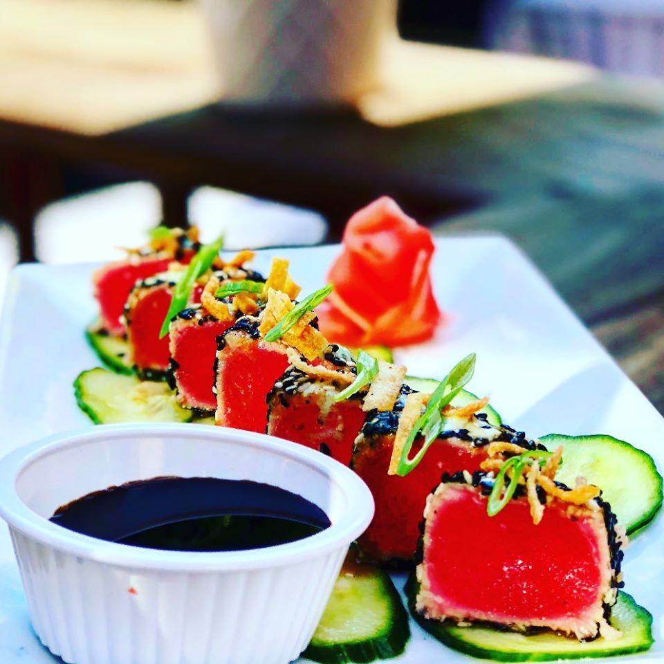 Order Ahi Tuna Bites food online from The 520 Bar & Grill store, Jeannette on bringmethat.com