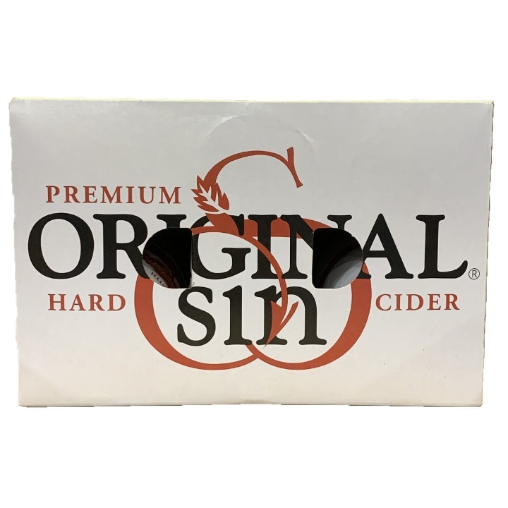 Order Original Sin Hard Cider Can 6pk food online from The Naked Bird store, New York on bringmethat.com