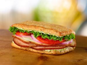 Order Ham and Turkey Pesto Sandwich food online from Honeybaked Ham store, Columbia on bringmethat.com