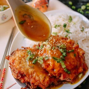 Order Egg Foo Young food online from Royal Stix Restaurant store, Fayetteville on bringmethat.com
