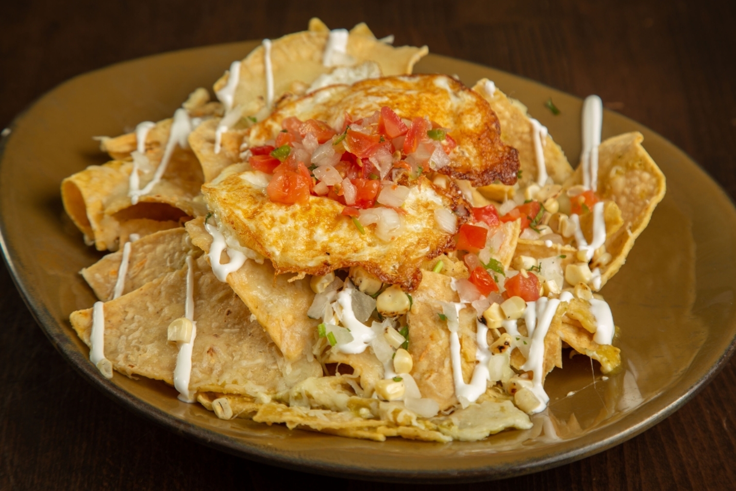 Order Chilaquiles food online from Hussongs Cantina store, Las Vegas on bringmethat.com