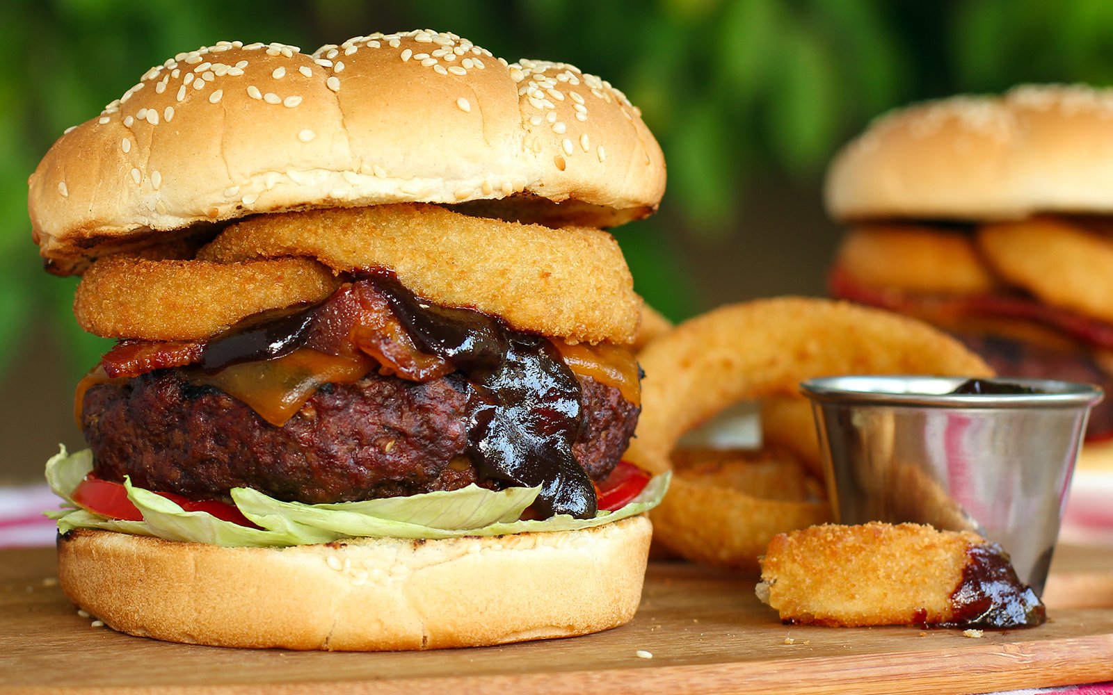 Order Smokehouse B.B.Q. Burger food online from Jackson Hole store, Englewood on bringmethat.com