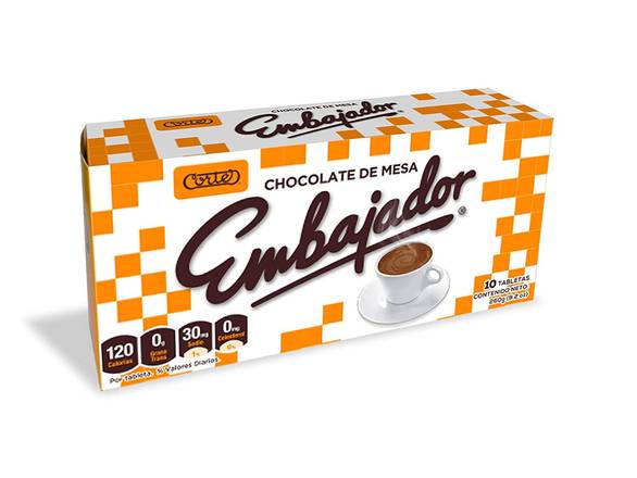 Order Embajador Chocolate (9.2 oz) food online from Ctown Supermarkets store, Uniondale on bringmethat.com