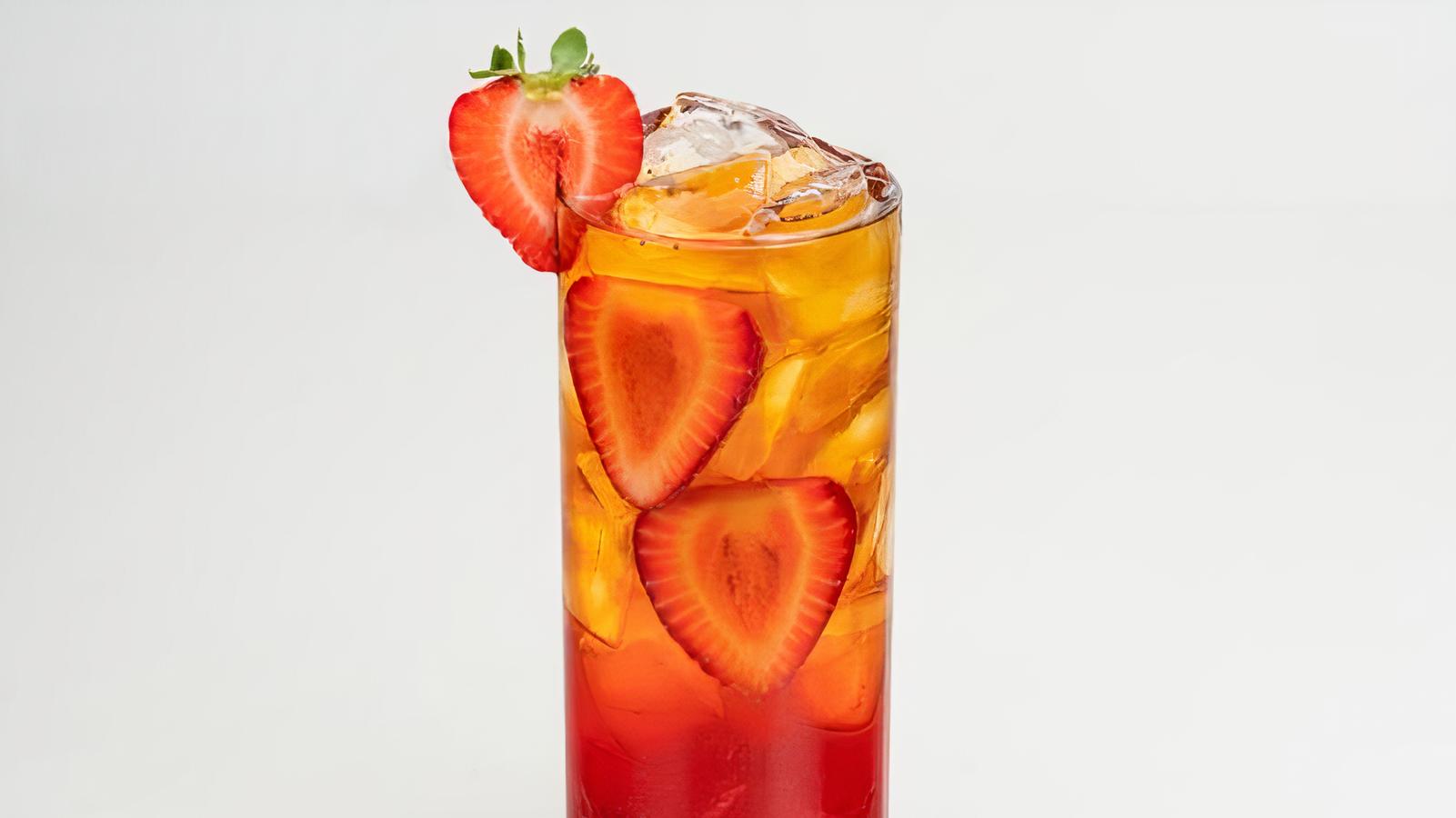 Order Strawberry Sangria (Cold Only) food online from Teaspoon store, Milpitas on bringmethat.com