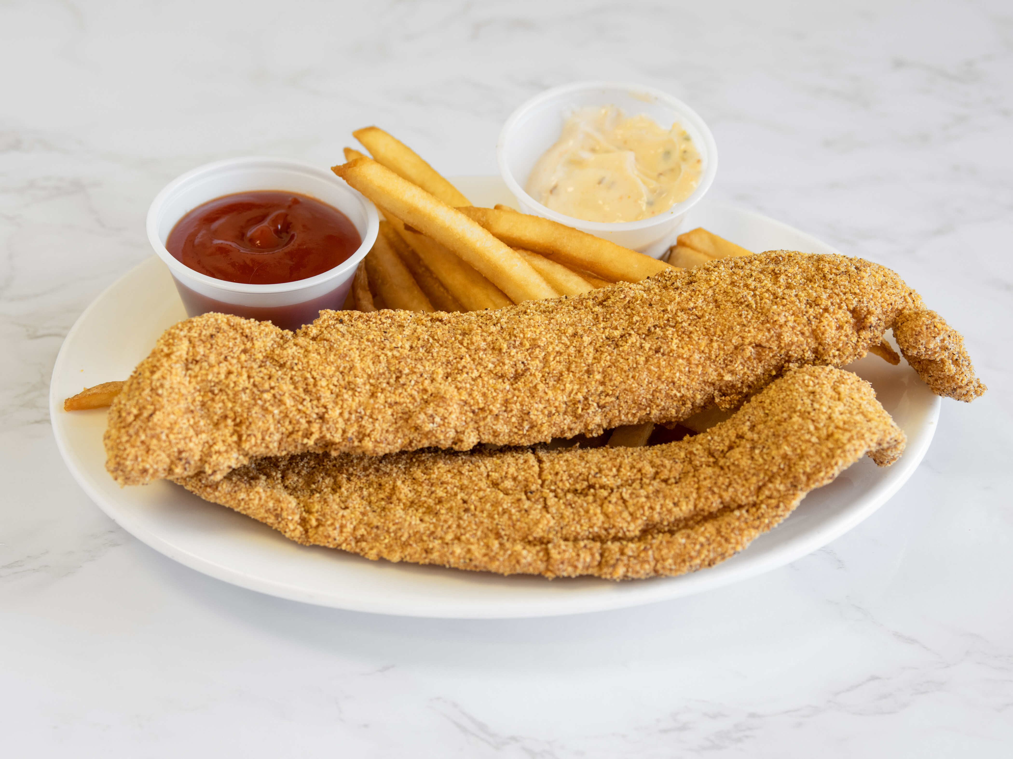 Order 2 Piece Fish and Chips food online from Italian Spoon store, Phoenix on bringmethat.com