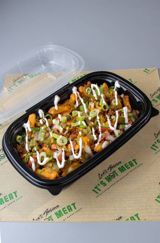 Order LOADED FRIES food online from Cant Believe It Not Meat store, Chicago on bringmethat.com