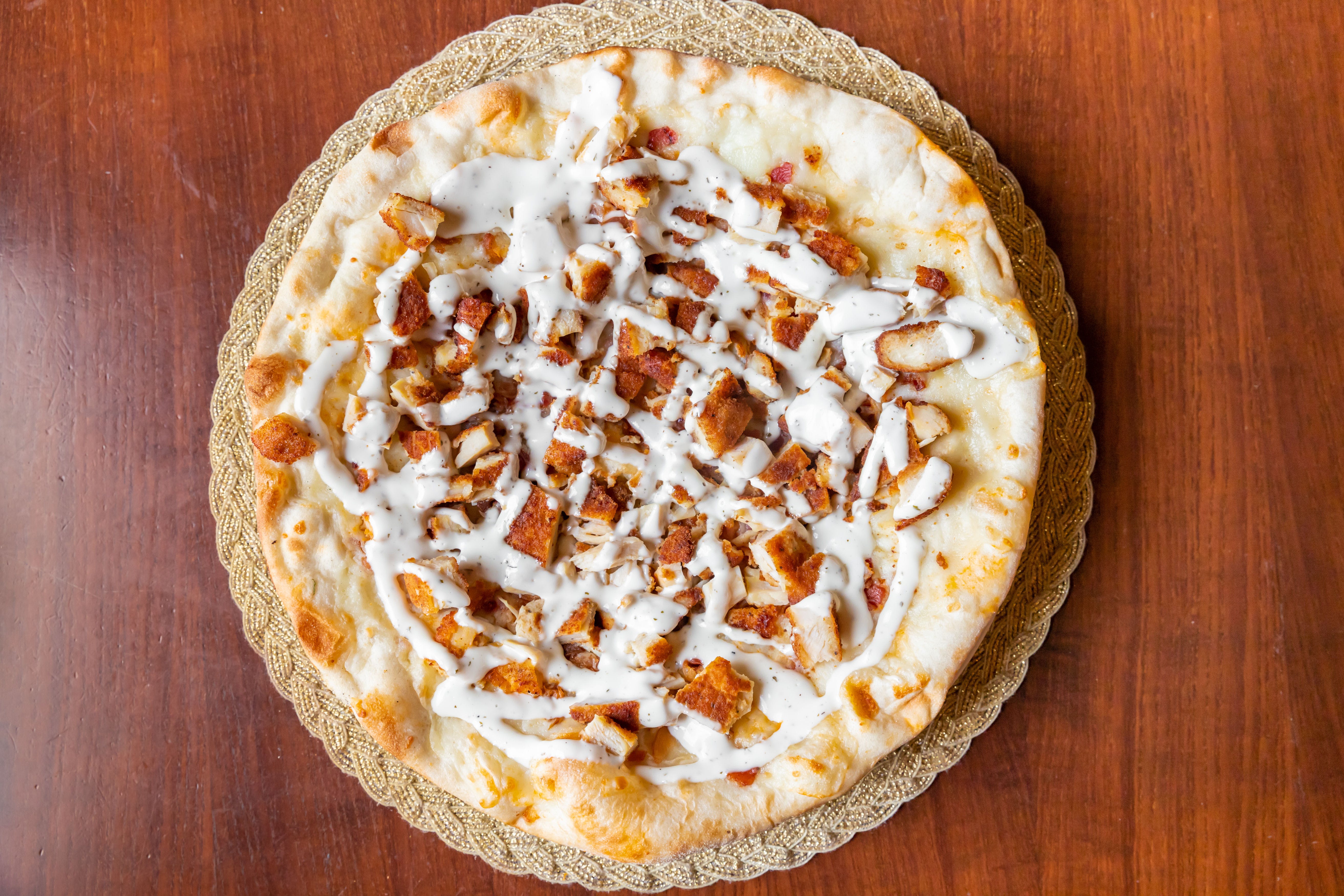 Order Chicken Bacon Ranch Pizza - Personal food online from Cafe Maria Ristorante & Pizzeria store, Frenchtown on bringmethat.com