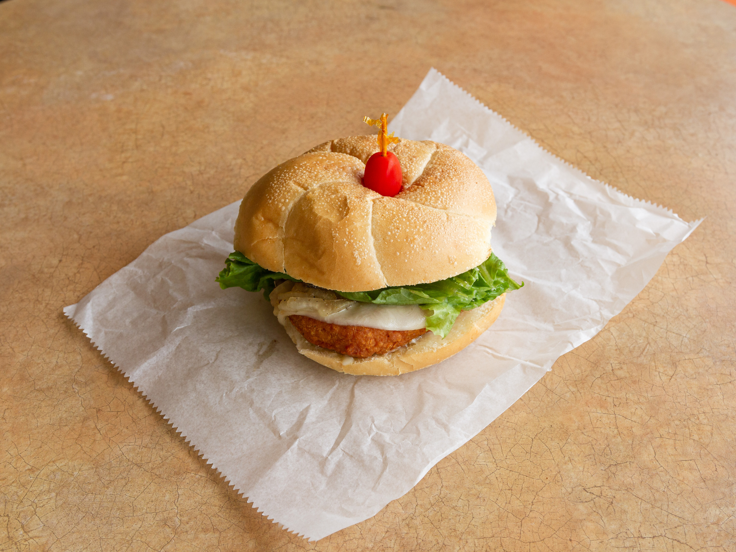 Order Chicken Filet Sandwich food online from Hilltop Pizza & Subs store, Nottingham on bringmethat.com