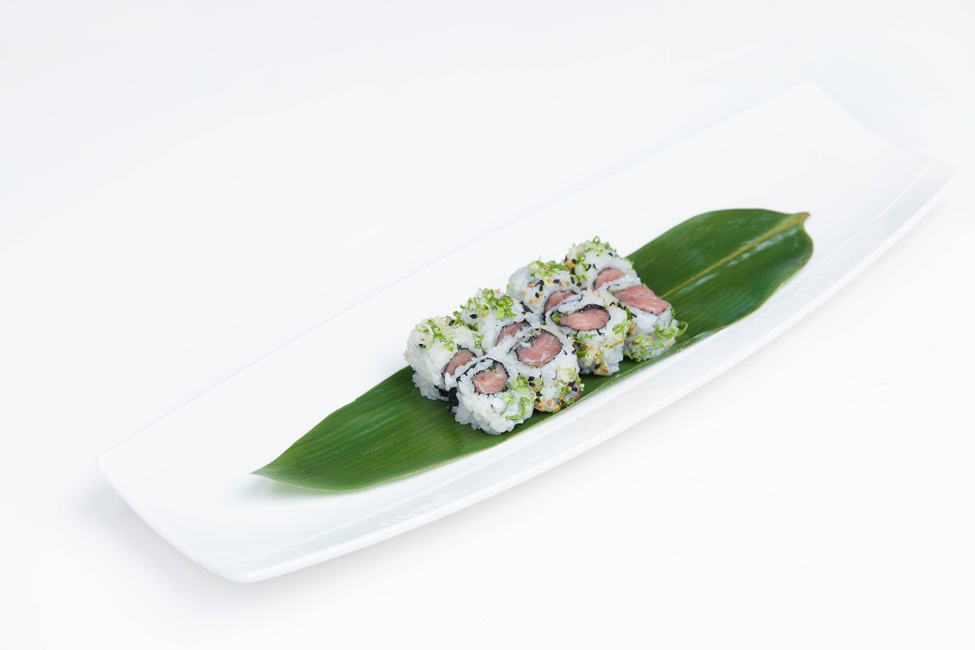 Order Yellowtail Scallion Roll food online from MoCA Asian Bistro - Queens store, Forest Hills on bringmethat.com