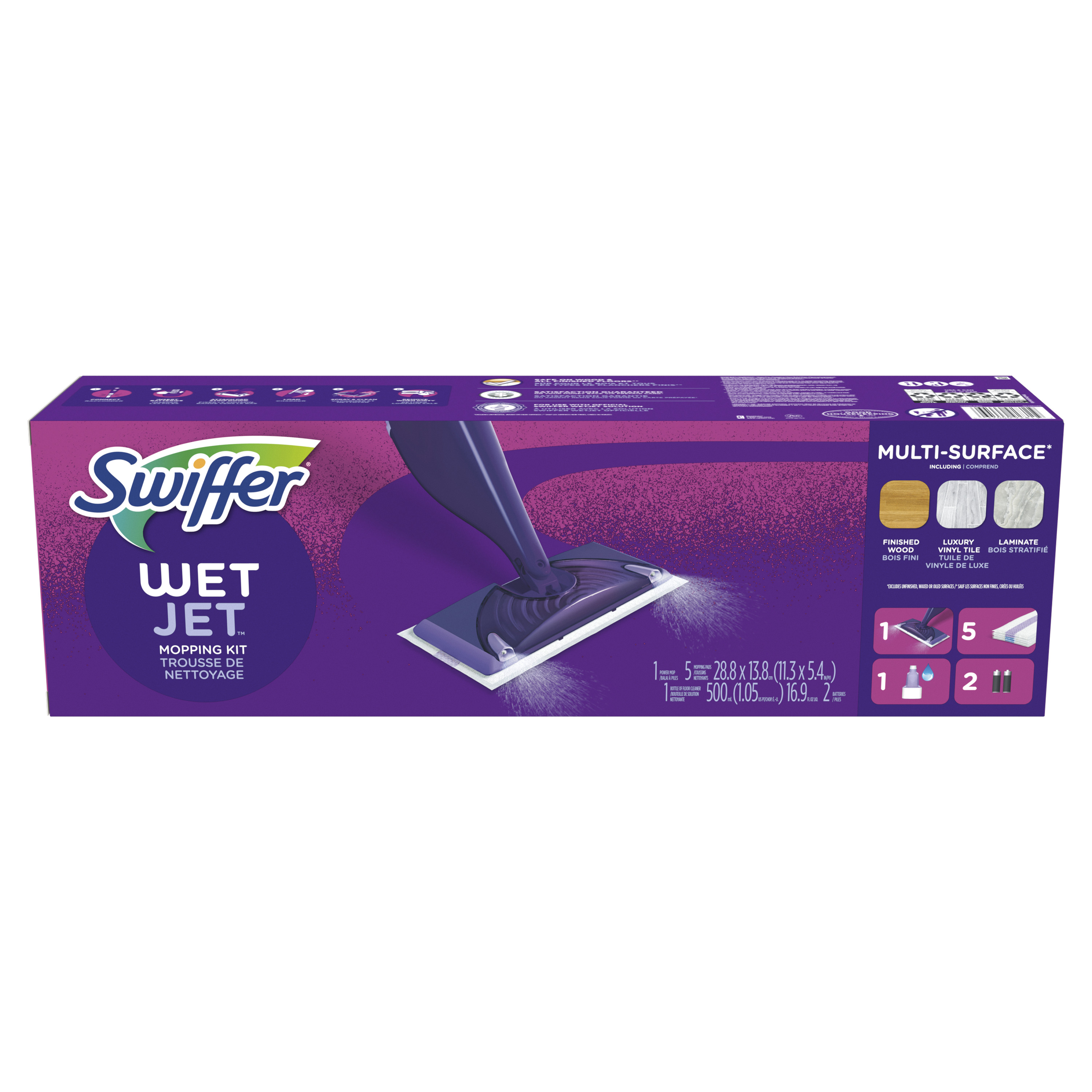 Order Swiffer WetJet Hardwood Floor Spray Mop Starter Kit food online from Rite Aid store, Cathedral City on bringmethat.com