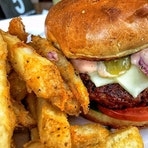 Order Charbroiled Lamb Burger food online from Manakeesh Cafe Bakery store, Philadelphia on bringmethat.com