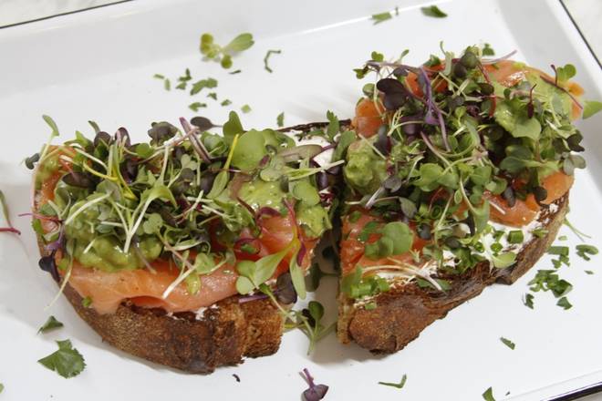 Order Local Lox Toast food online from Millcross Coffee Bar &amp; Kitchen store, Culver City on bringmethat.com
