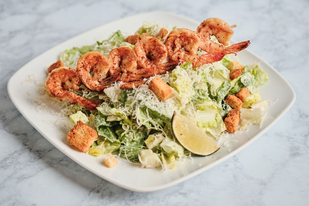 Order Shrimp/Caesar's Salad food online from Orchid City Fusion Cafe store, Arlington on bringmethat.com