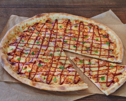 Order BBQ Chicken Pie food online from Flippin Pizza store, Fairfax on bringmethat.com