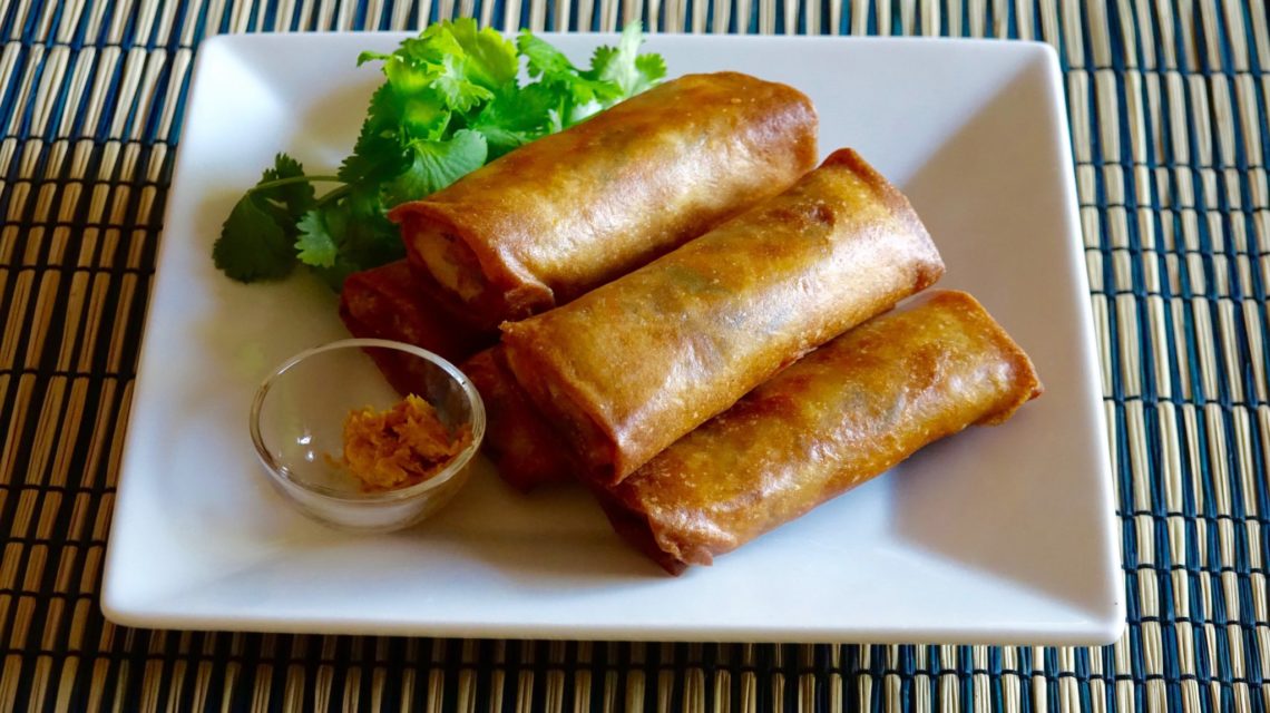 Order A1. Egg Roll (2) food online from Pho B&B store, Oklahoma City on bringmethat.com