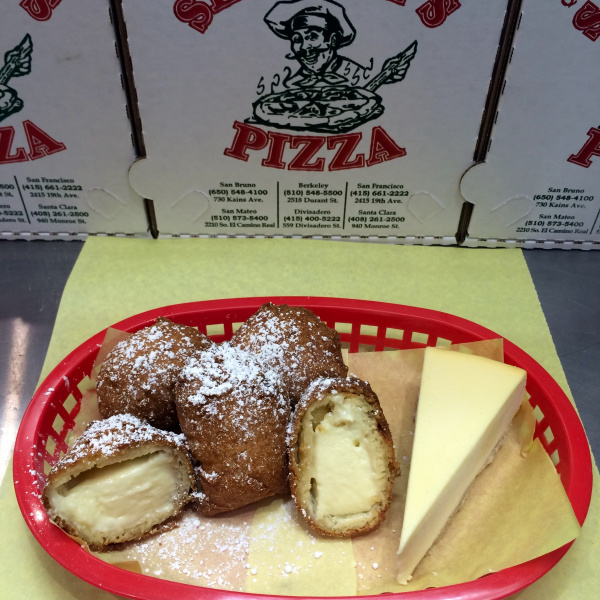 Order Deep-Fried Cheesecake food online from Seniores Pizza store, San Bruno on bringmethat.com