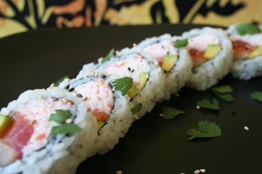 Order Sushi Luv Roll (5 Pcs) food online from Volcano Asian Restaurant store, El Centro on bringmethat.com