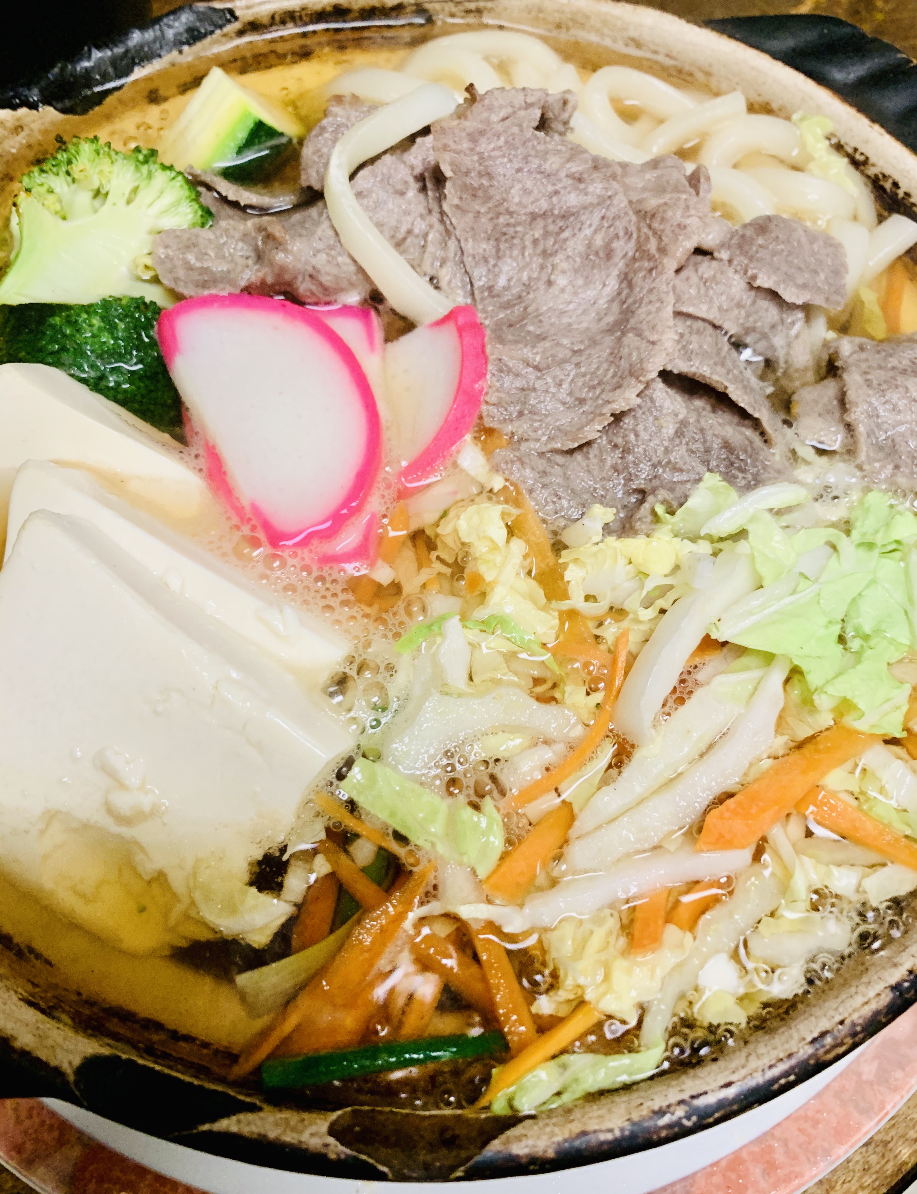 Order Beef Udon Noodle Soup food online from Hikaru Sushi store, Orangeburg on bringmethat.com