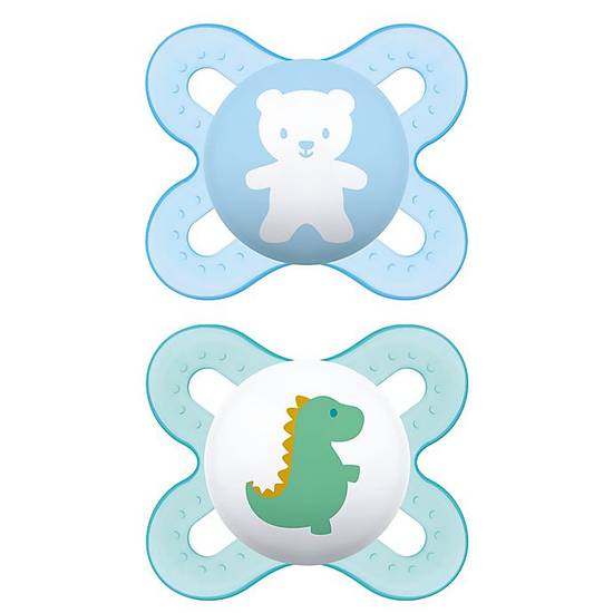 Order MAM Start Newborn to 2M Pacifier in Blue/Green (2-Pack) food online from Bed Bath & Beyond store, Lancaster on bringmethat.com