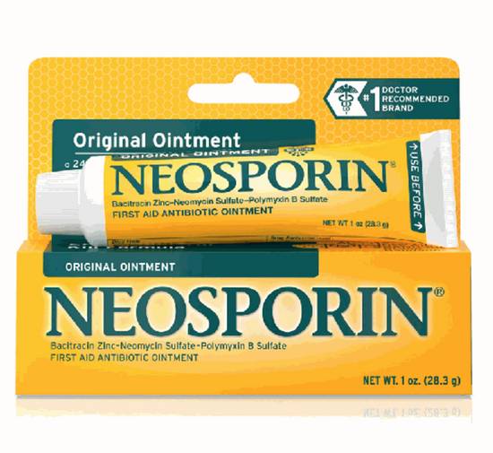 Order Neosporin Ointment - Original - 1 oz food online from IV Deli Mart store, Goleta on bringmethat.com
