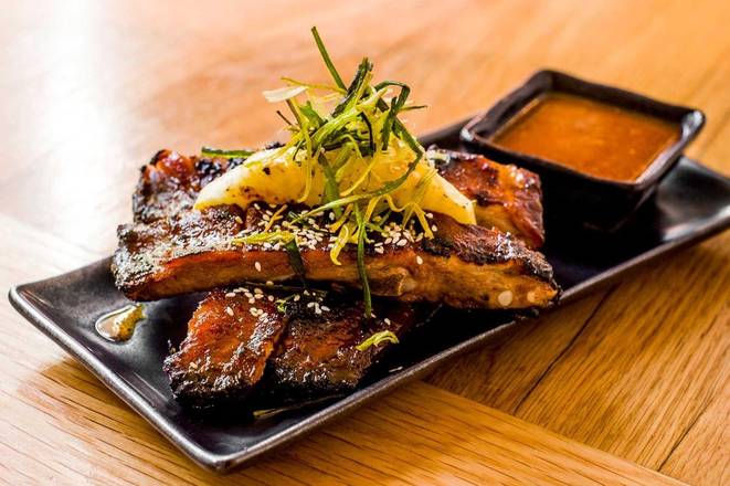 Order BBQ Spare Ribs, Grilled Pineapple food online from RedFarm store, New York on bringmethat.com