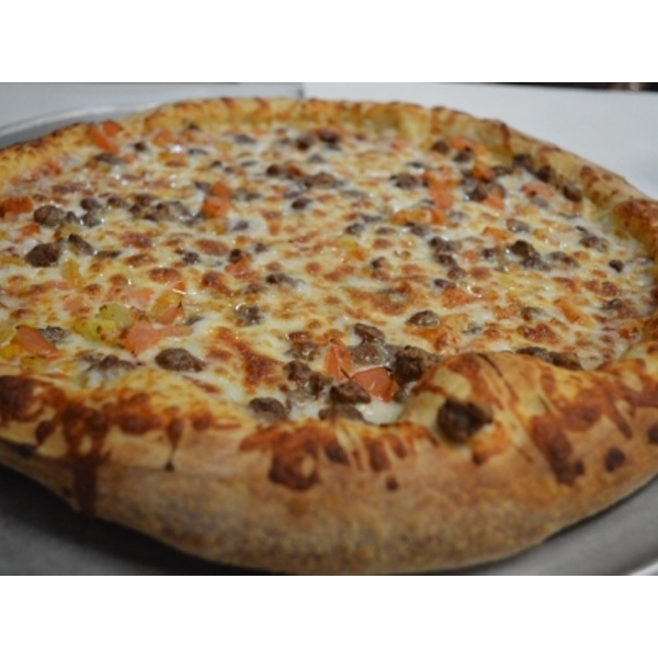 Order Cheeseburger Pizza food online from Golden State Pizza & Grill store, San Francisco on bringmethat.com