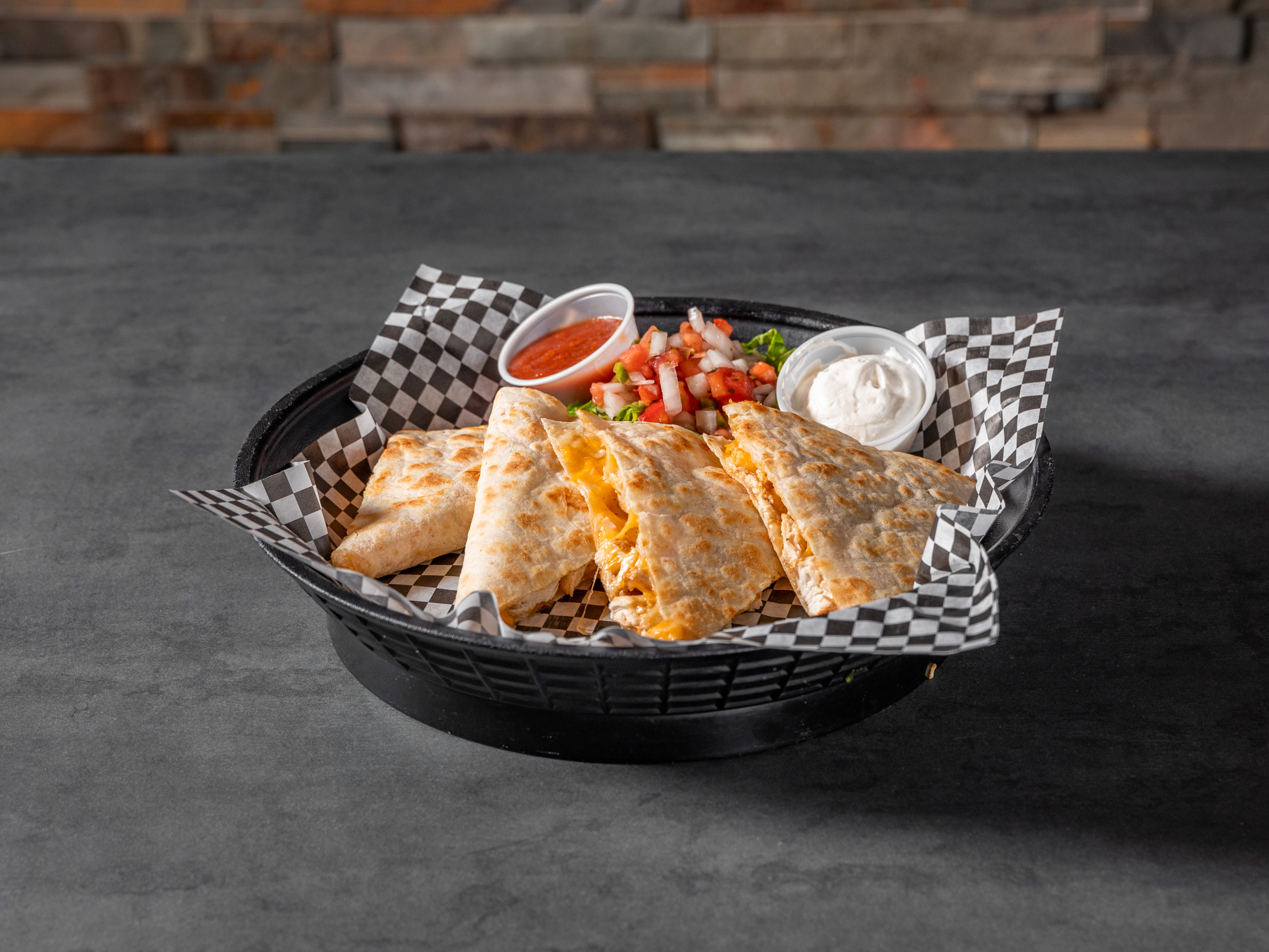 Order Chicken Quesadilla food online from The Federal store, Youngstown on bringmethat.com