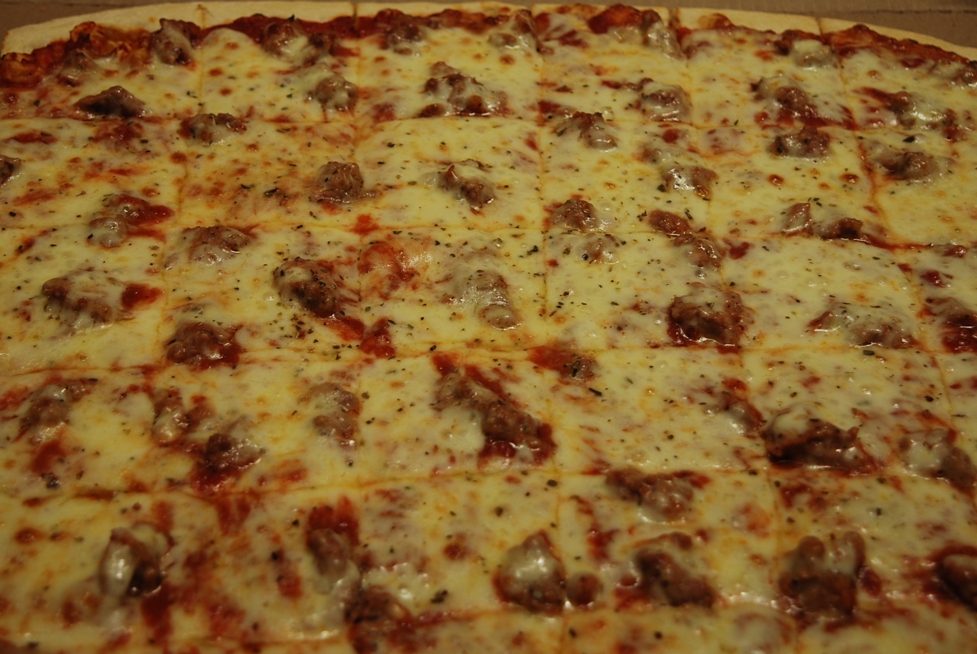 Order 1 Topping Pizza food online from Nick Pizza & Beef store, Bellwood on bringmethat.com